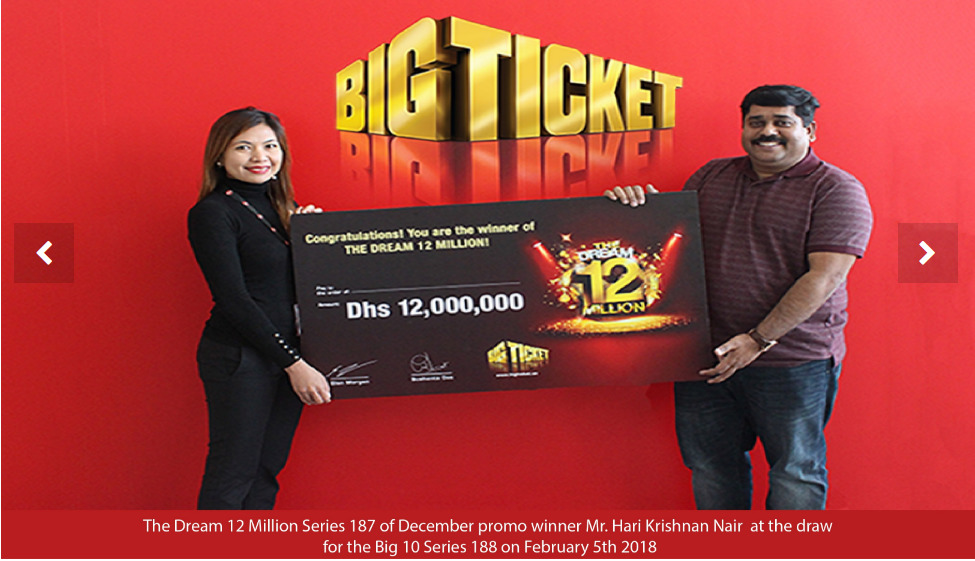 Hari Krishnan - Abu Dhabi Lottery Winner