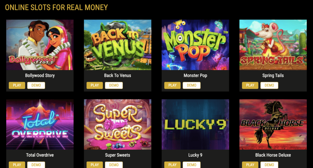 Online Slots for Real Money 
