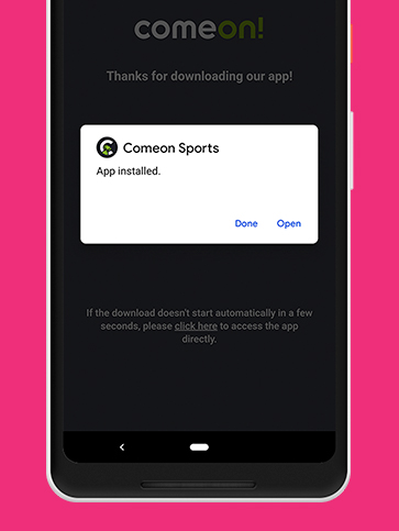 Screenshot for Step3 in App Download