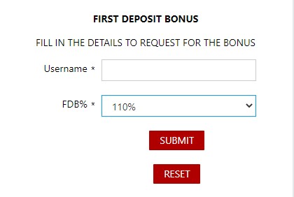 First Deposit Bonus at Dafabet