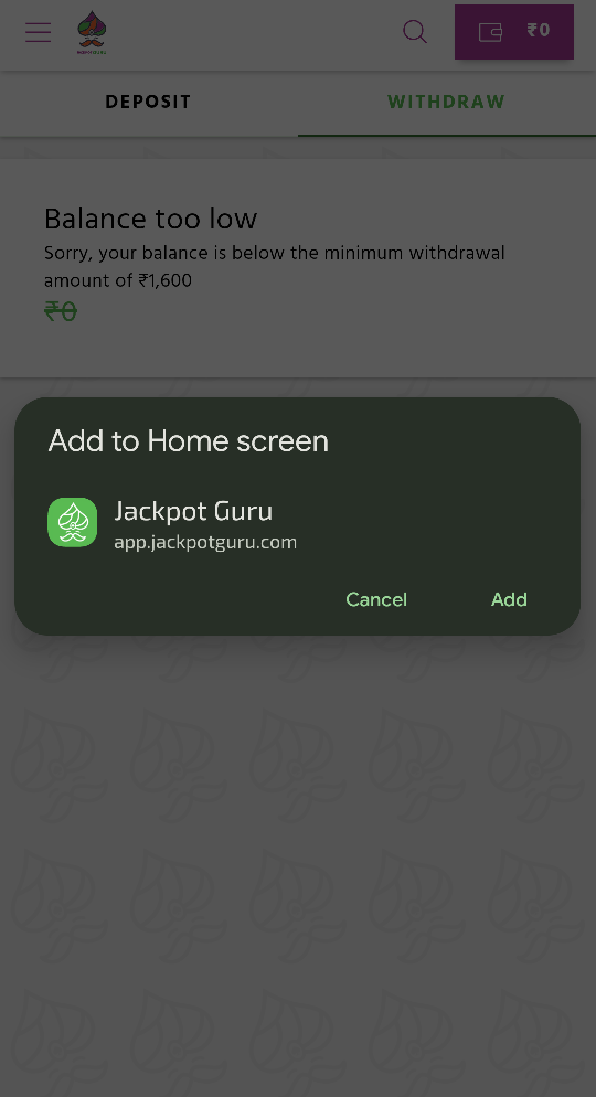 Jackpot Guru Homepage