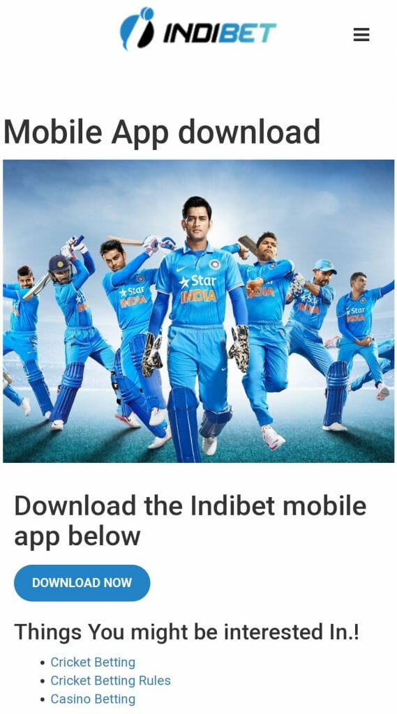 Indibet India App Review 