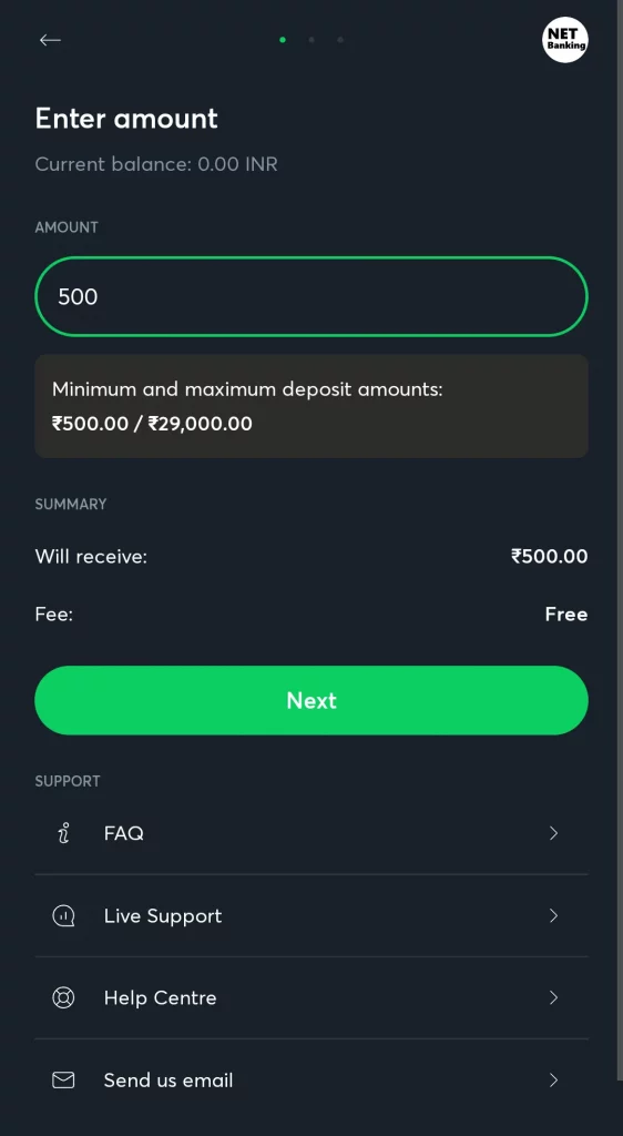 How to make a Deposit at Sportbet.io?