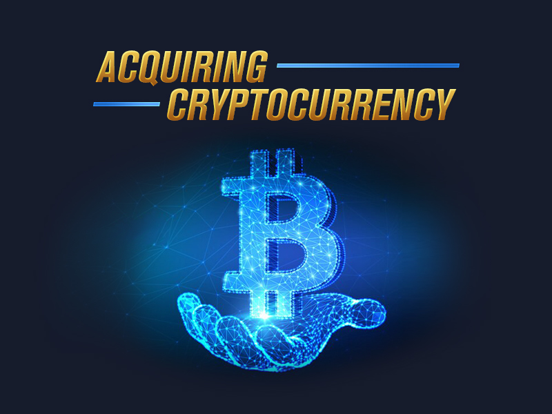 Acquiring Cryptocurrency Image