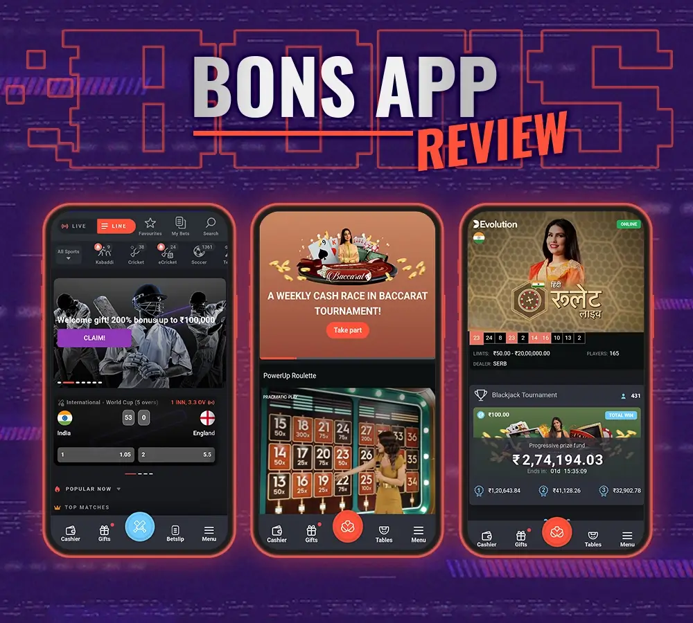 Bons Casino App Review