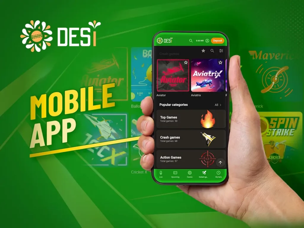 Desi Casino Mobile App