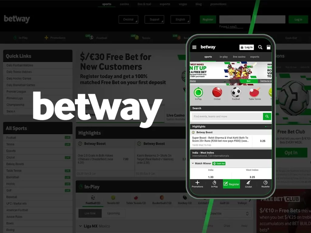 Betway betting App for Android and iOS