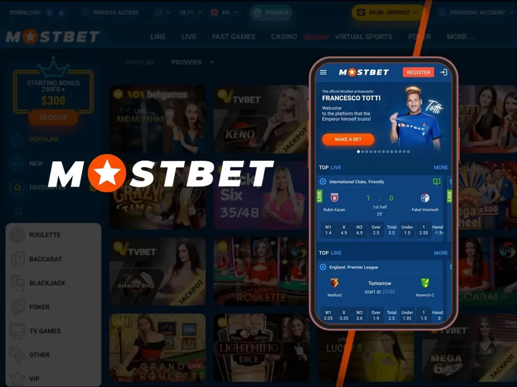 Mostbet Betting App for Android and iOS