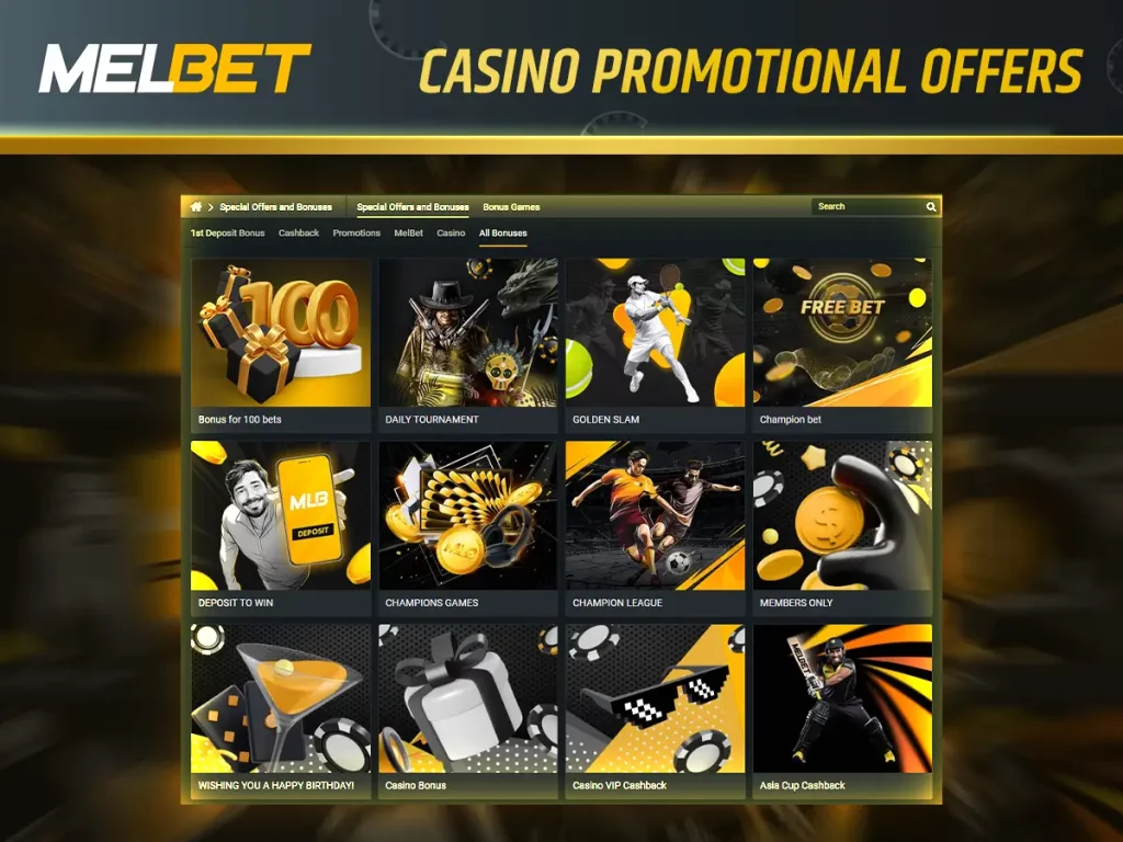 Melbet Bonuses and Promotions