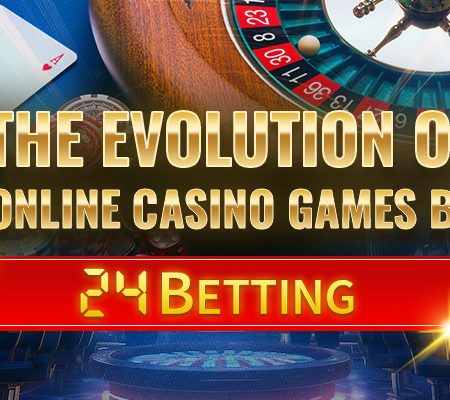 The Evolution of Online Casino Games by 24 betting