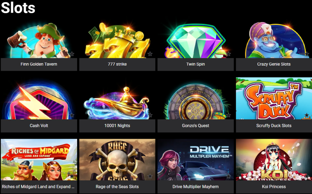 Online Slot Games at 24betting